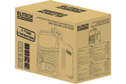 Инверторный сварочный аппарат Elitech HD WM 300 SYN LCD Pulse 204474