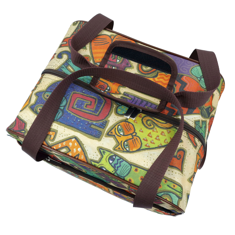Сумка дорожная для ручной клади Pobedabags Кошки 36 x 30 x 27 см