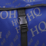 Тележка хозяйственная с сумкой (100*40*35см, колеса 21см,грузоподъемность до50 кг) HQ синяя