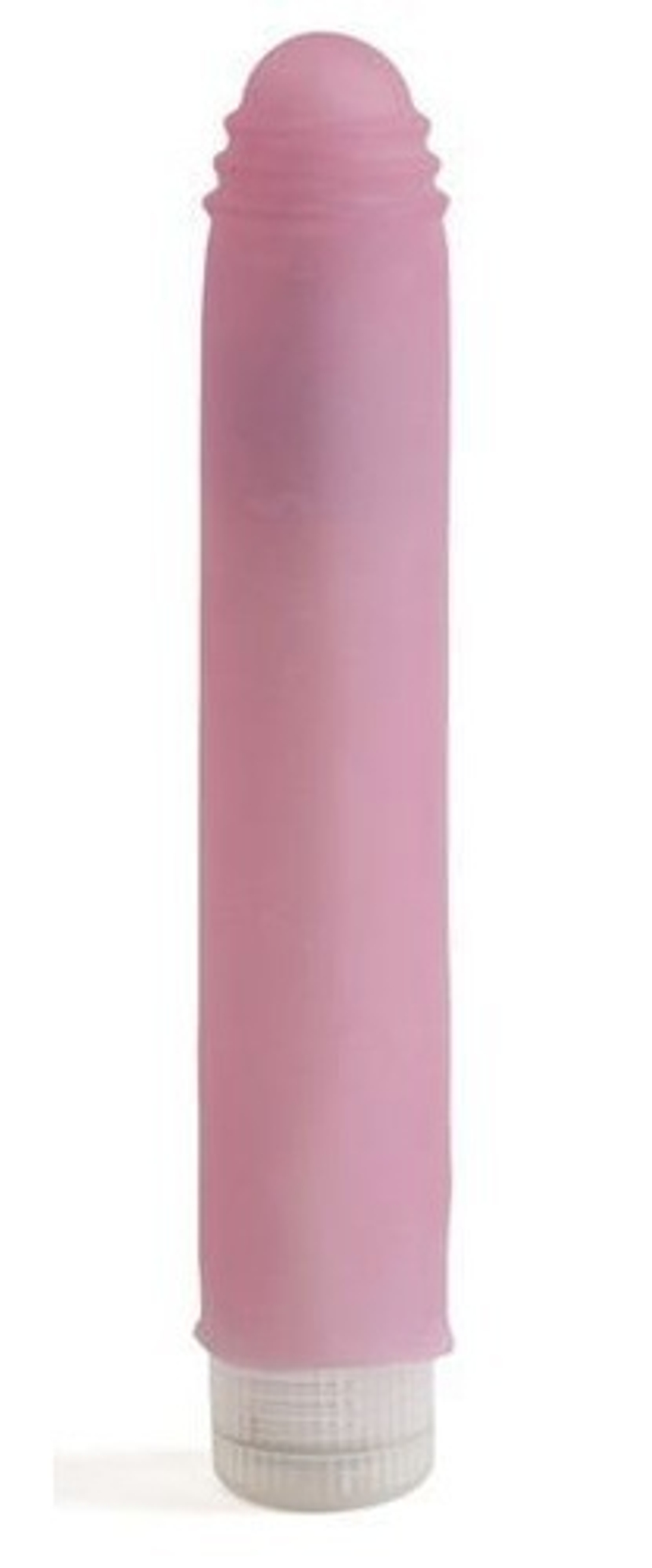 Розовый вибратор с насадкой из SUNRISE UR3