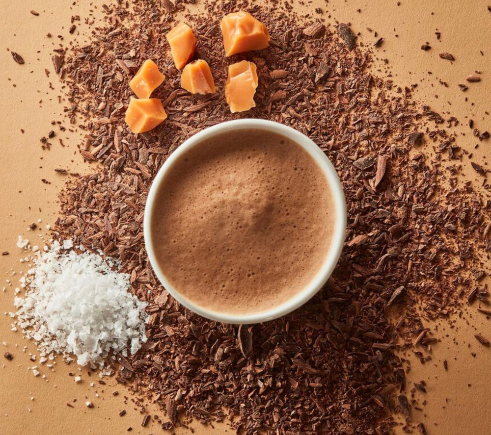 Hotel Chocolat горячий шоколад Соленая карамель (10 саше-пакетиков)
