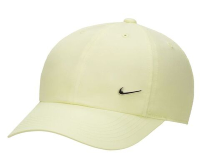 Теннисная кепка Nike Dri-Fit Club Unstructured Metal Swoosh Youth Cap - luminous green