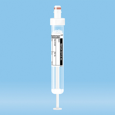 Моноветта -S, V - 7,5 мл, сыворотка, с активатором свертывания, 01.1601.001,Sarstedt, 50шт/уп