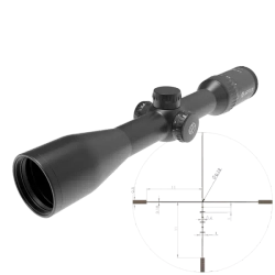 Прицел оптический Artelv CRS Fiber 1.5-6x44 SFP 30мм