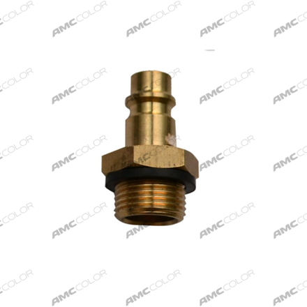 Hubert Быстроразъемное соединение, "папа", 1/4', внешняя резьба, "Немецкий тип", латунь