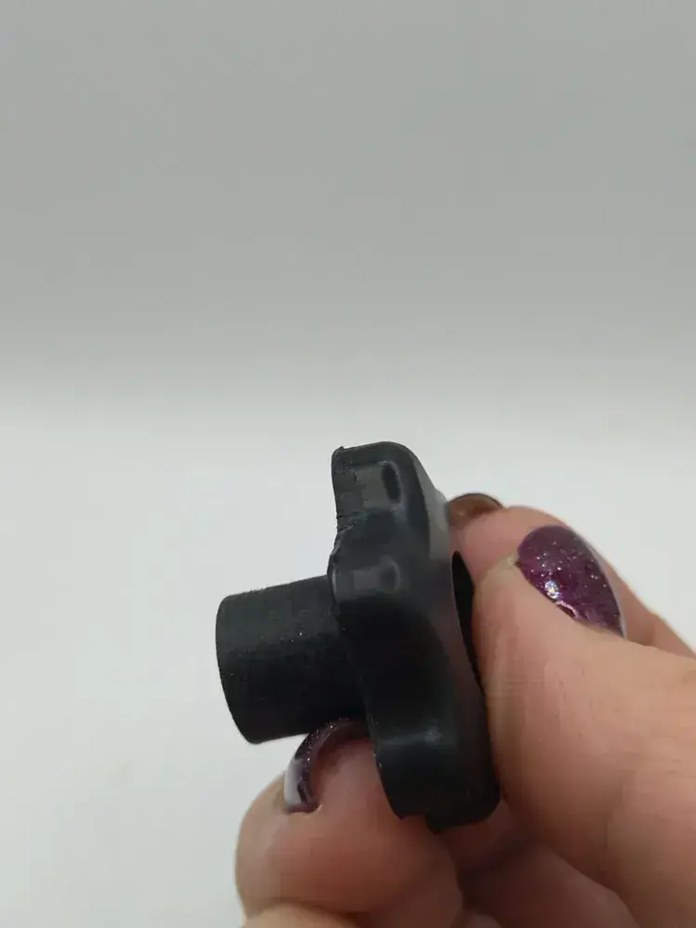 Гайка-барашек М6 х 1 сквозная проходная (2 шт в упаковке)