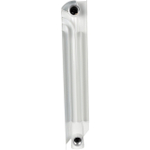 Радиатор алюминиевый STOUT Vega 500 - 6 секций (подключение боковое, цвет белый)