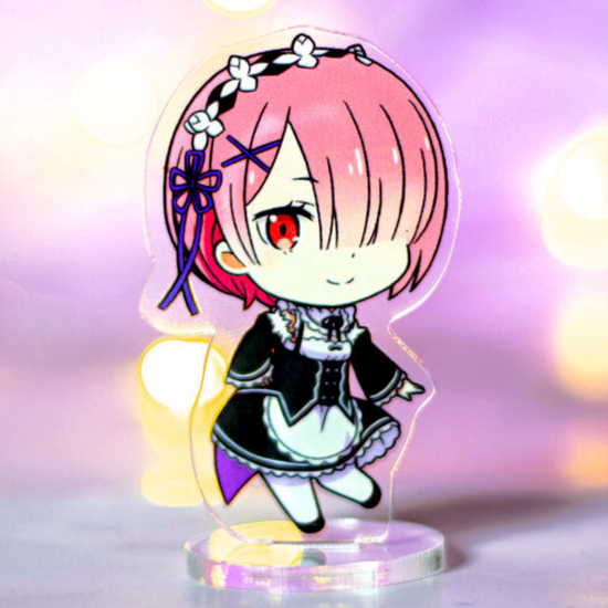 Фигурка акриловая Ре:Зеро Рам, Re:Zero