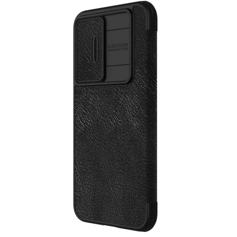 Кожаный чехол-книжка Nillkin Leather Qin Pro для Samsung Galaxy S23 FE