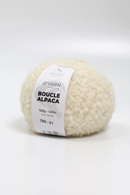 O’YARN BOUCLE ALPACA яркий, 100г