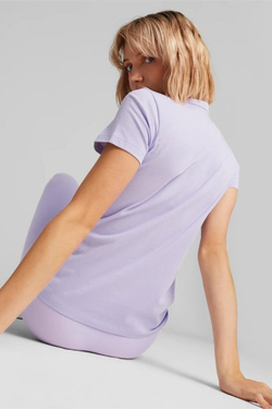 Футболка женская PUMA ESS+ Metallic Logo Tee