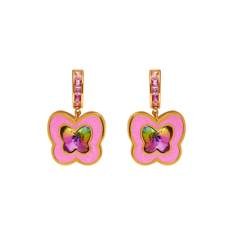 Серьги Роза