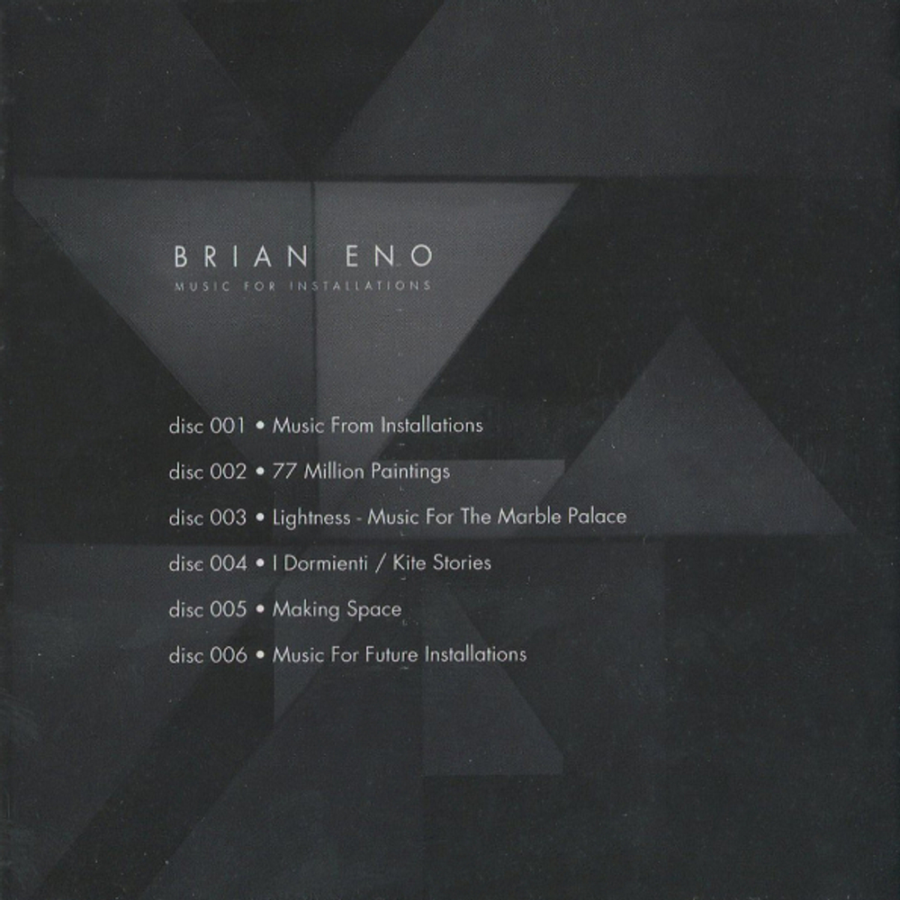 Brian Eno / Music For Installations (6CD)