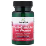 Swanson Vitamins, Multi-Glandular для женщин, 60 капсул