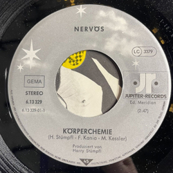 Винтажная виниловая пластинка LP Nervos Korperchemie, Containerschiff (Germany 1982) 7 дюймов, 45 RPM, Single