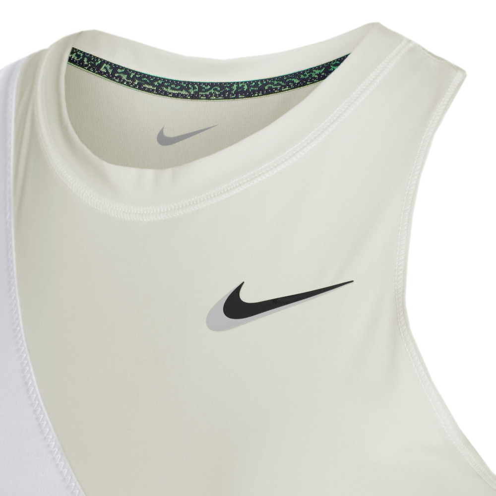 Женская теннисная майка Nike Court Dri-Fit Slam NT PS Tank Top Women - Cream, White
