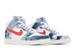 Кроссовки Nike Dunk "Washed Denim" (Женская размерная сетка)