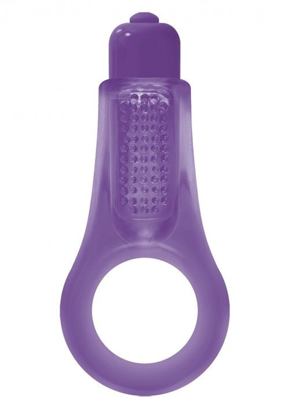 Фиолетовое эрекционное кольцо Firefly Couples Ring (Цвет: фиолетовый)