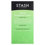 Stash Tea, зеленый чай, премиальный зеленый чай без кофеина, 18 чайных пакетиков, 33 г (1,1 унции)