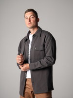 Рубашка трикотажная графит серая Город Горький