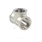 Тройник латунь никель Ду 40 (1 1/2") ВР/ВР SantechSystems
