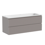 Тумба подвесная под раковину Sancos Snob R, Doha Soft 1195х445х500