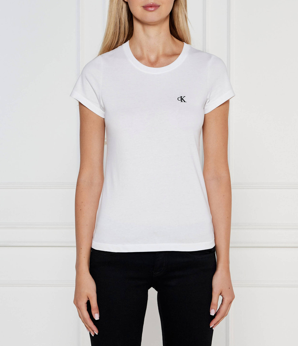 футболка CALVIN KLEIN JEANS - белый(J20J212883)