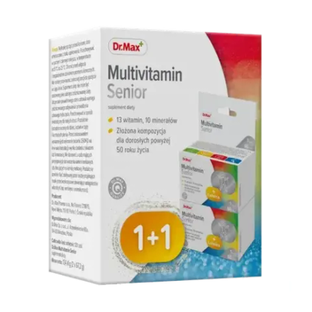Доктор Макс Мультивитамины для пожилых 60+ - 60 таблеток