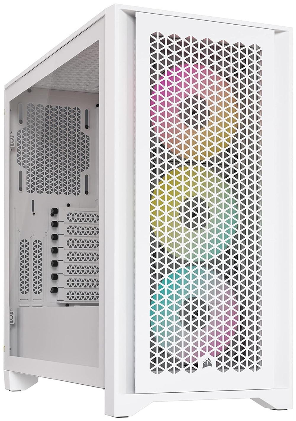 Корпус Corsair iCUE 4000D RGB Airflow CC-9011241-WW белый