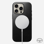 Чехол Nomad Modern Leather Case iPhone 16 Pro | Horween -  black