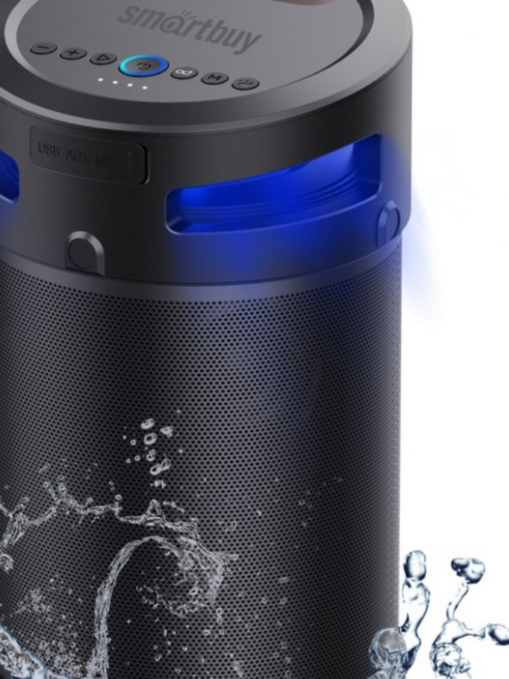Колонка 4.1 SmartBuy Z1, 74Вт, IPX5, Bluetooth, MP3, FM-радио, караоке (SBS-970)