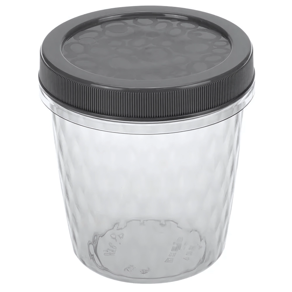 Емкость для продуктов РОЛЛ 0,5л Графитовый (комплект 32 шт)