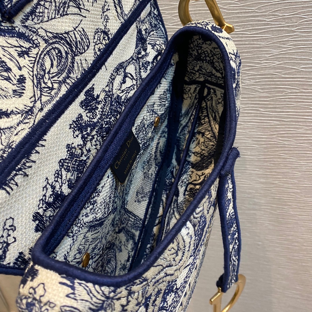 Christian Dior Saddle Bag 25 cm