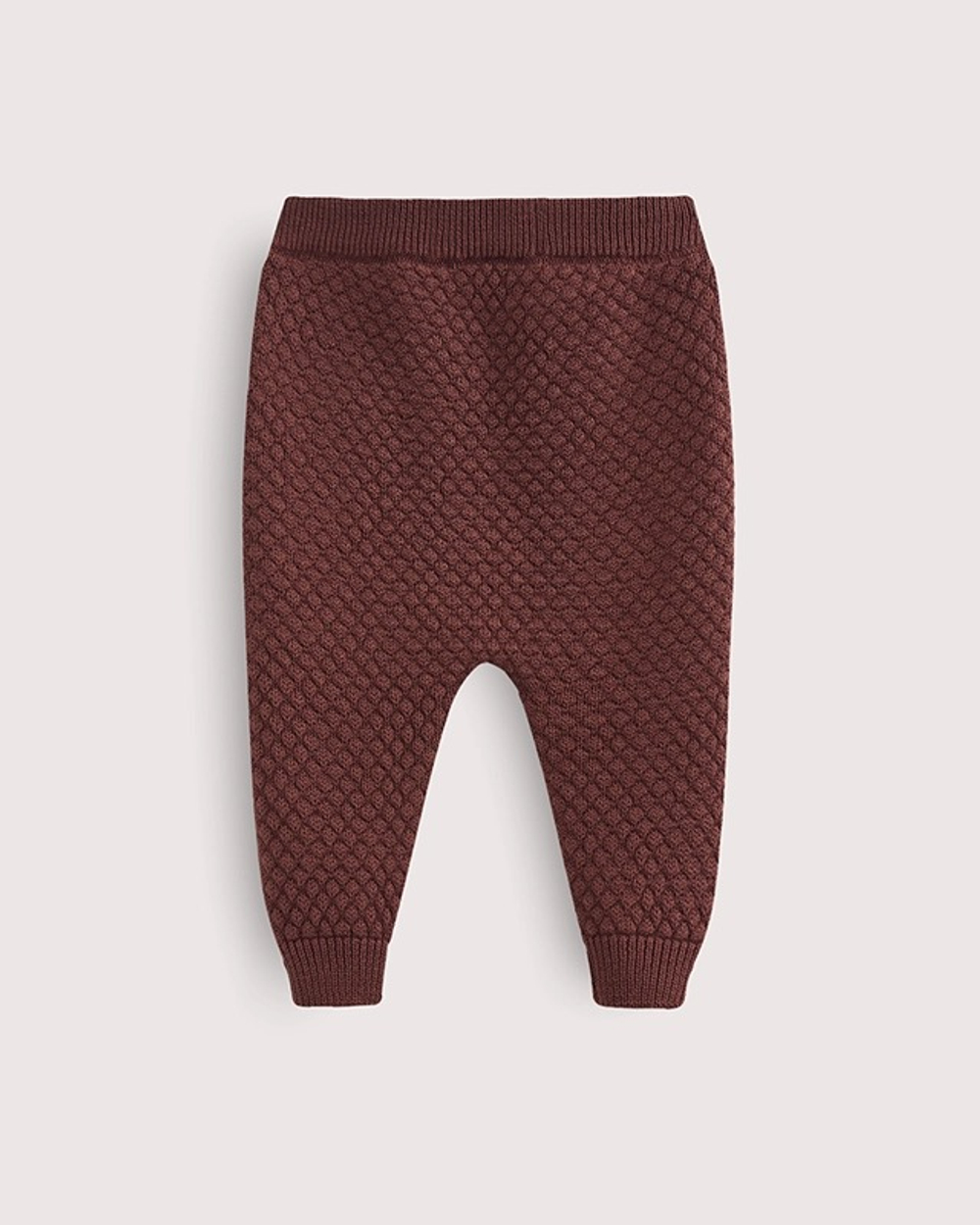 Штанишки вязаные Loomknits, Шоколад