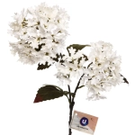 Искусственные цветы «FLOWERS MAGIC» 65см Гортензии 2 цветка шампань