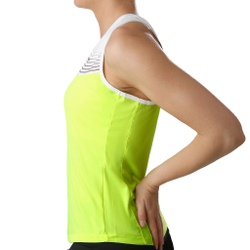 Женская теннисная майка Diadora Court Tank Top Women - Neon Yellow, White