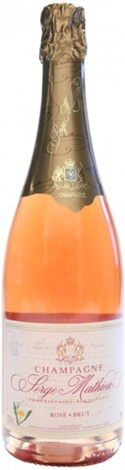 Шампанское Брют Розе брют роз 0,75 12% Серж Матьё Франция