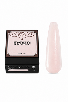 Monami Gel - Гель для наращивания ногтей Шик №2, 15гр