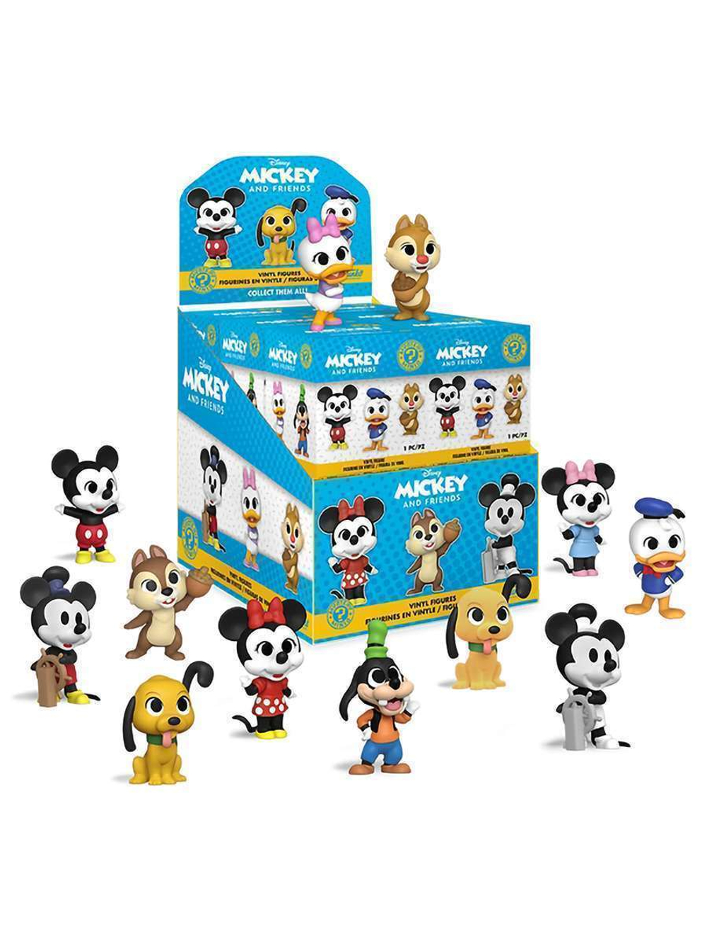 Фигурка Funko Mystery Minis Disney Mickey & Friends 1 штука в ассортименте (из 12) 59617