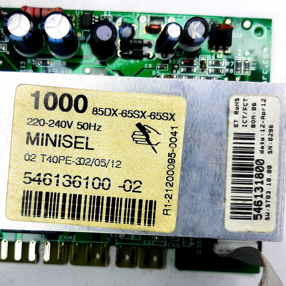 137 Комплект модуль+индикация для стиральной машины Ardo 546136100-02 б/у