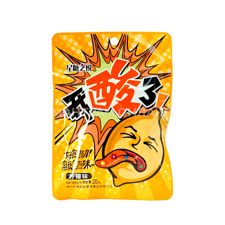 Конфеты "Мне кисло" Wo suan le со вкусом лимона