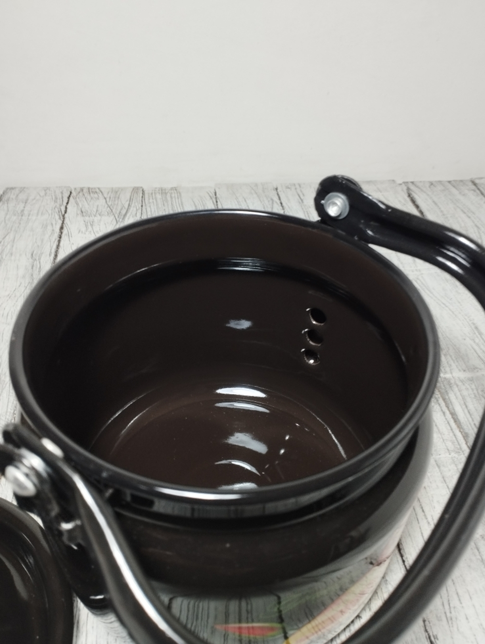 Чайник 2л цил Коричневый Тюльпаны 42704-102/6