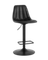 Стул барный Code экокожа чёрный
