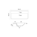 Умывальник мебельный IDDIS Optima Home, 100 см, 017, 0171000i28