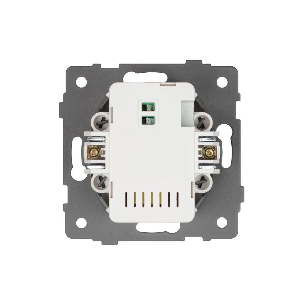 Механизм USB розетки SCT-MUAC-PL-GR-V (5V, 3A, QC4) (Arlight, -) 049840