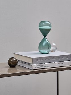 Часы песочные Timeless, 30 минут, бирюзовые