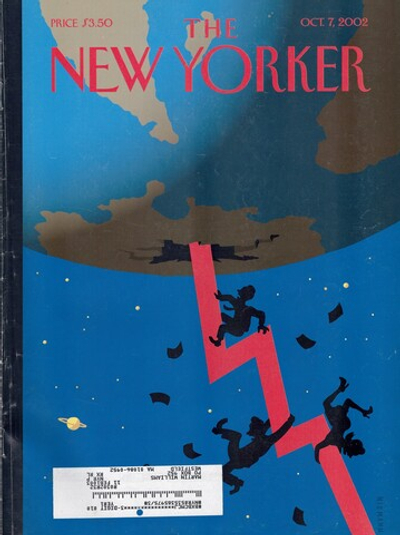 Журнал The New Yorker 07-10-2002, поврежденный
