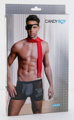 Костюм пирата SL (46-48) (Цвет: черный с красным)