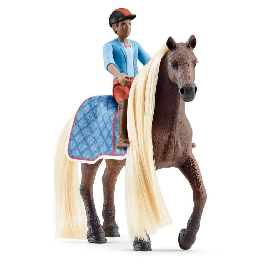 OUTLET Schleich — Софийская красавица Лошадь с укладкой волос Лео и Рокки Стартовый набор 42586 / артикул   42586  / GTIN 4059433574417
