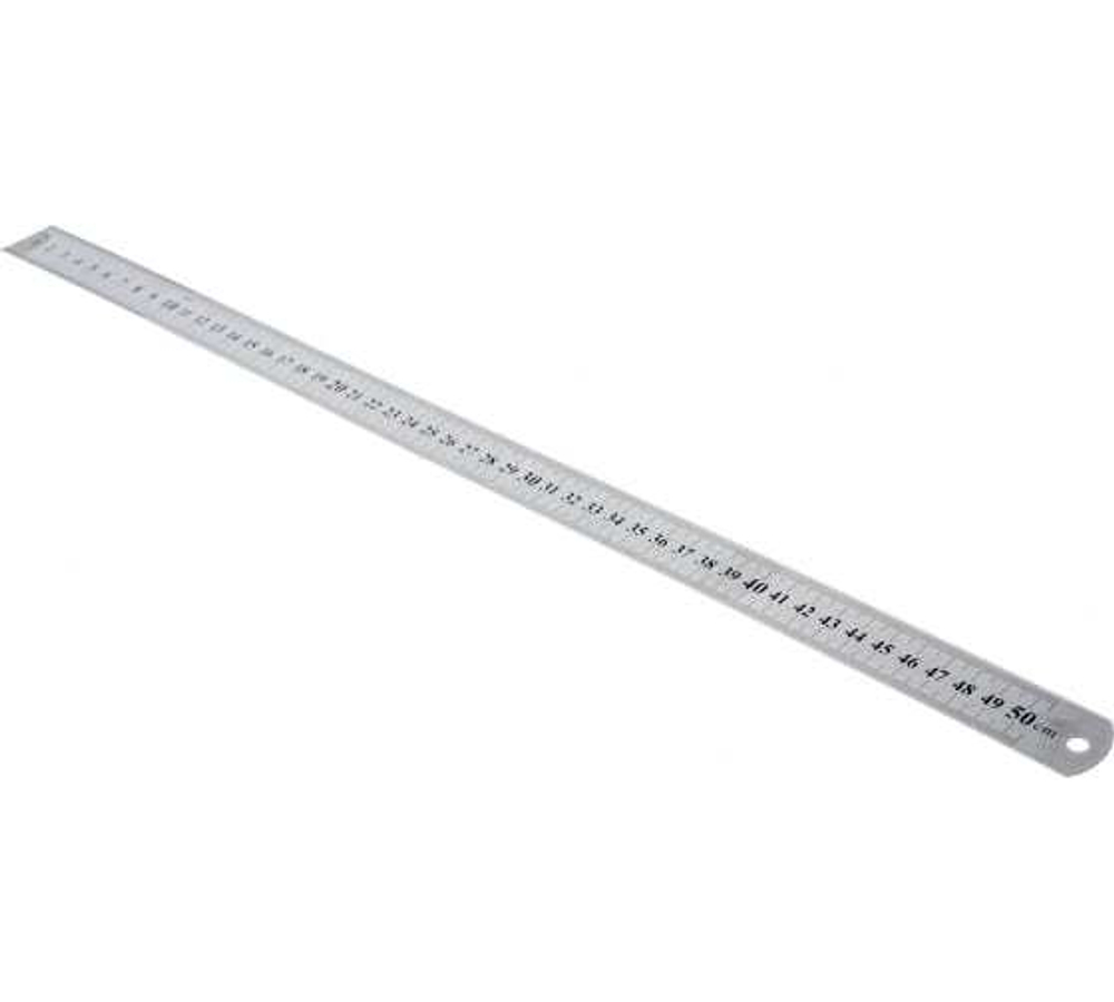 ЛИНЕЙКА SPARTA ИЗМЕРИТЕЛЬНАЯ МЕТАЛЛИЧЕСКАЯ 50СМ 305085